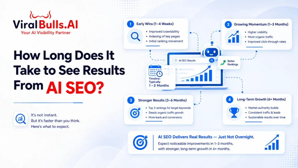 How Long Does It Take to See Results From AI SEO?